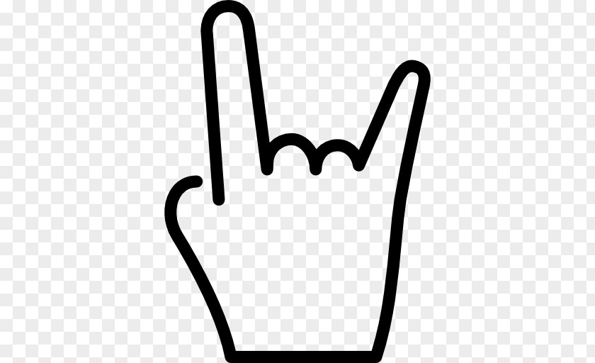 Rock N Roll Hand Gesture Finger PNG