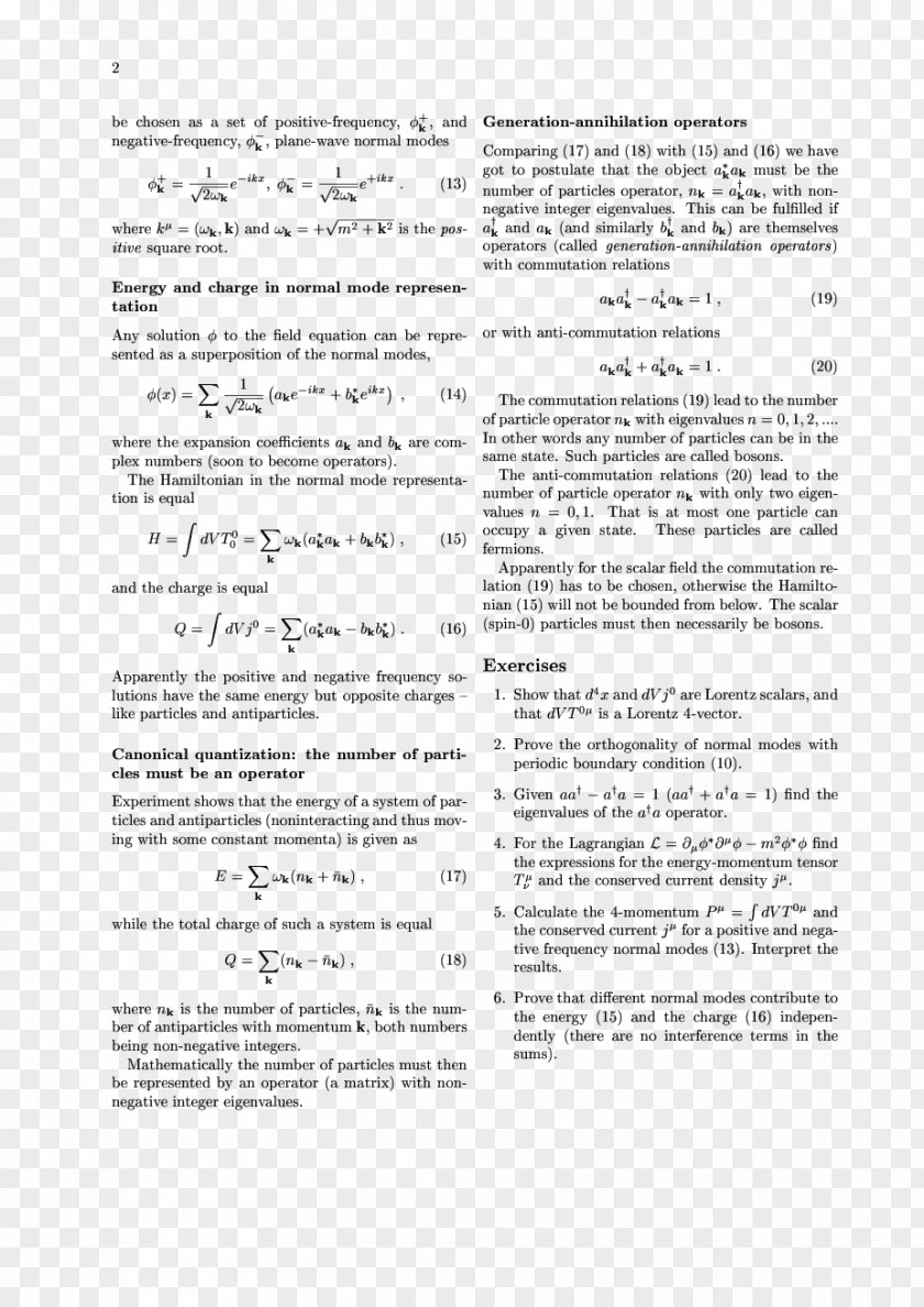 Field Particle Physics Scalar Theory Quantum Invariant PNG