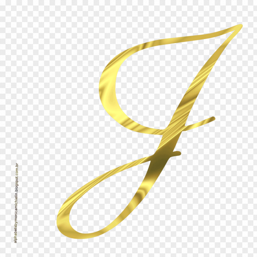 Gold Letter J Alphabet Monogram Marriage PNG