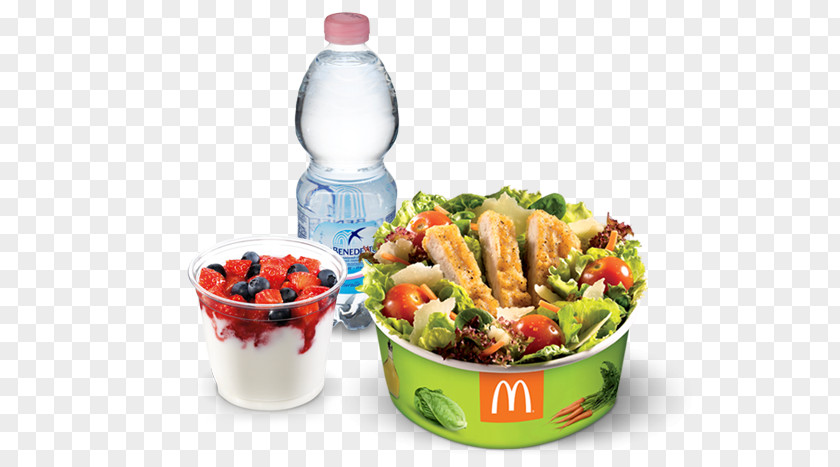 Salad Bowl Vegetarian Cuisine McDonald's Lunch Nutrition Facts Label PNG