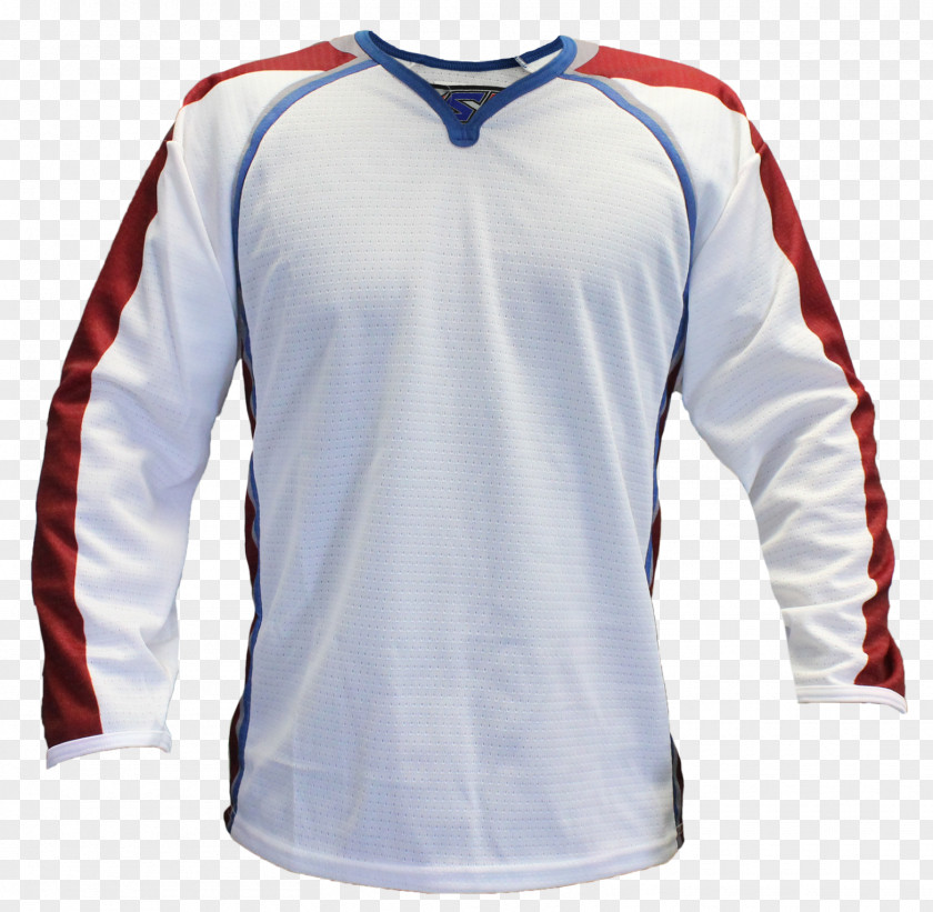 T-shirt Hockey Jersey Sleeve Colorado Avalanche PNG