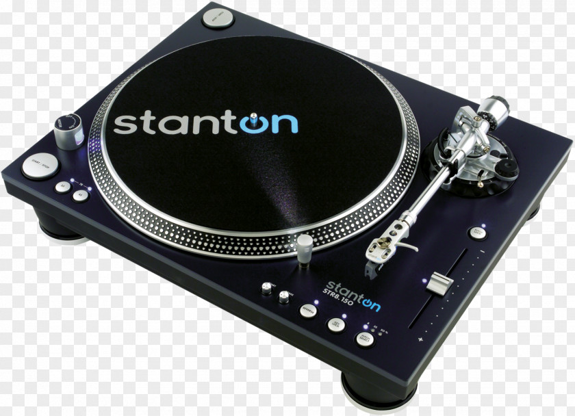 Turntable Stanton STR8.150 Disc Jockey ST.150 Turntablism Magnetics PNG