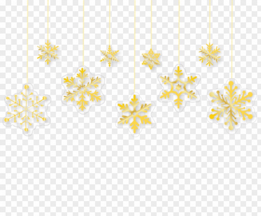 Winter Snow Crystal Ornament.Others Snowflake PNG