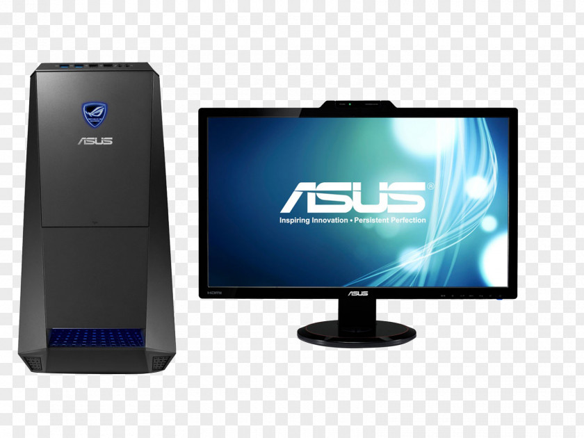 Desktop PC Nvidia 3D Vision ASUS ROG SWIFT Gaming Monitor PG258Q Computer LED-backlit LCD PNG