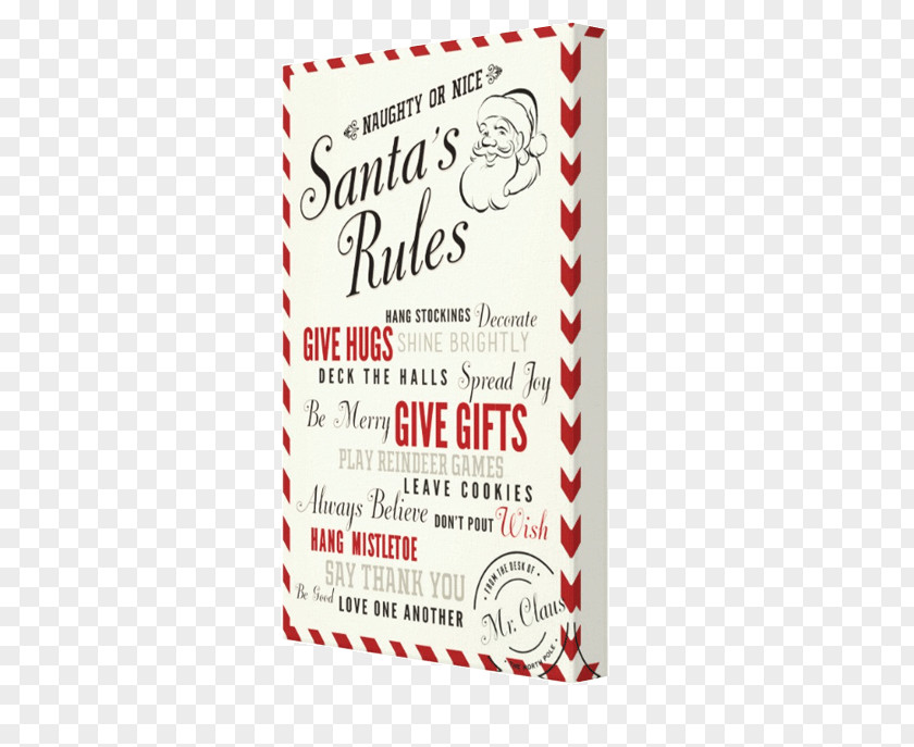 Ink Landscape Material Santa Claus Rules Canvas Gift Collage PNG