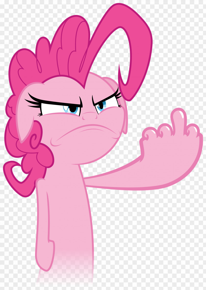 Middle Finger Pony YouTube Pinkie Pie PNG