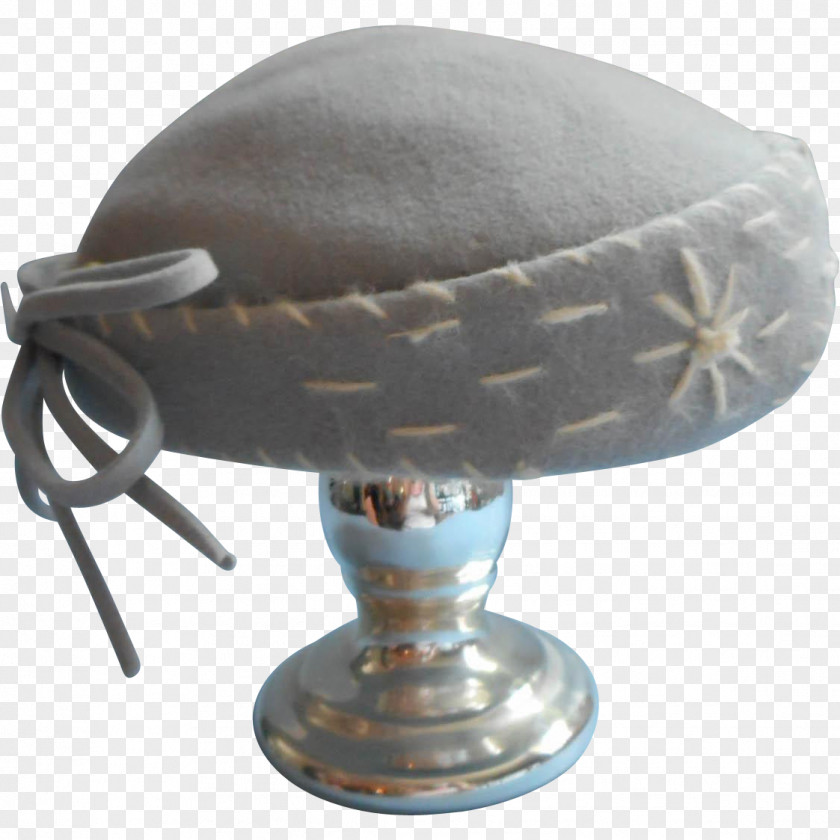 Cap 1930s Hat Angora Wool Felt PNG