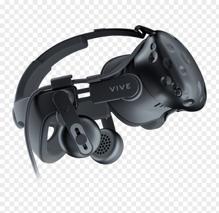 Headphones HTC Vive Deluxe Audio Strap Virtual Reality PNG