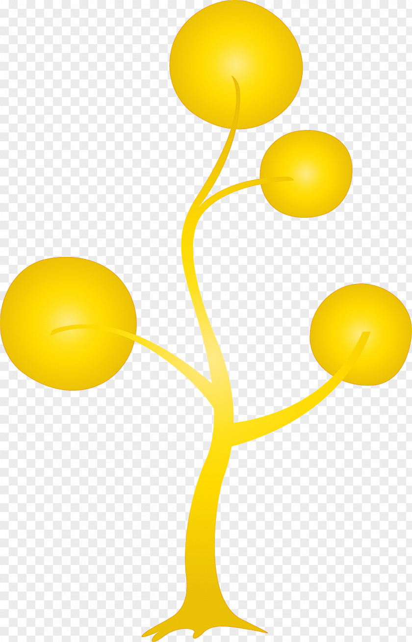 Yellow Smile Balloon PNG