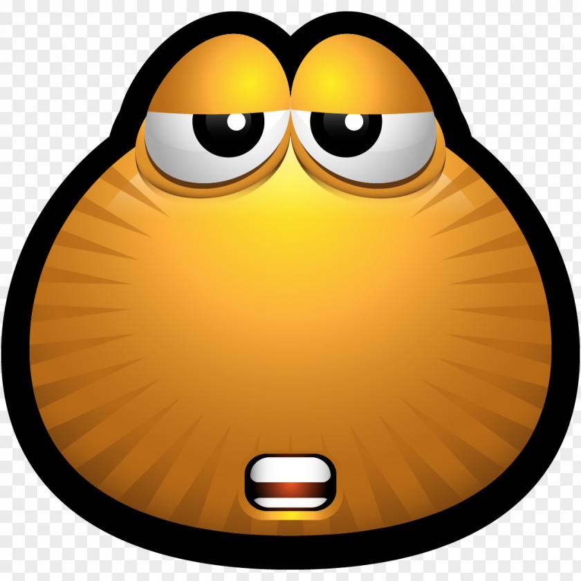 Brown Monsters 36 Emoticon Smiley Yellow Beak PNG