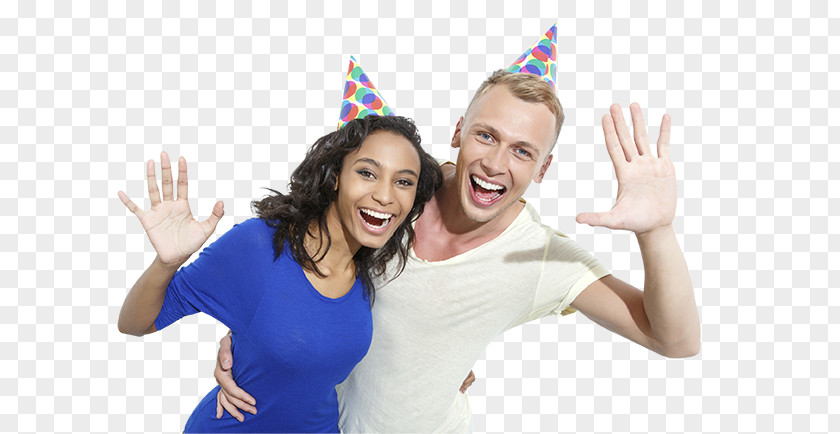Couple Party Hat Thumb PNG