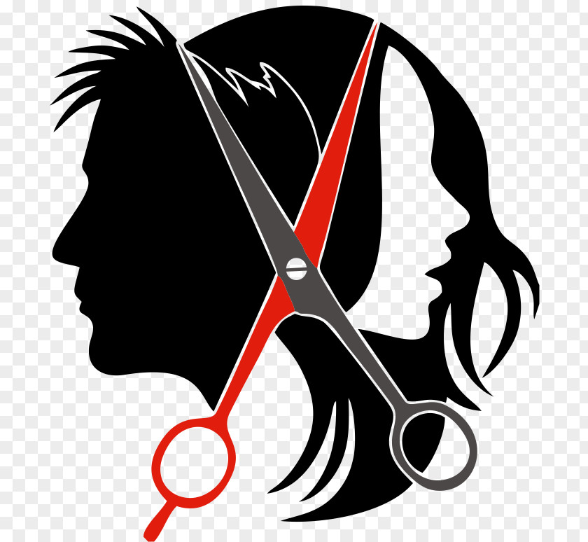 Hairdresser Logo Hairstyle Beauty Parlour Clip Art PNG