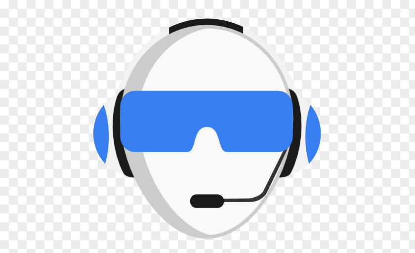Media Ventrilo Blue Audio Equipment Sunglasses PNG
