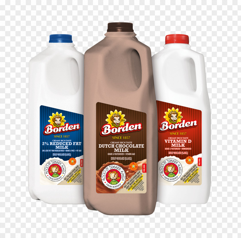 Milk Dairy Products Chocolate Borden PNG