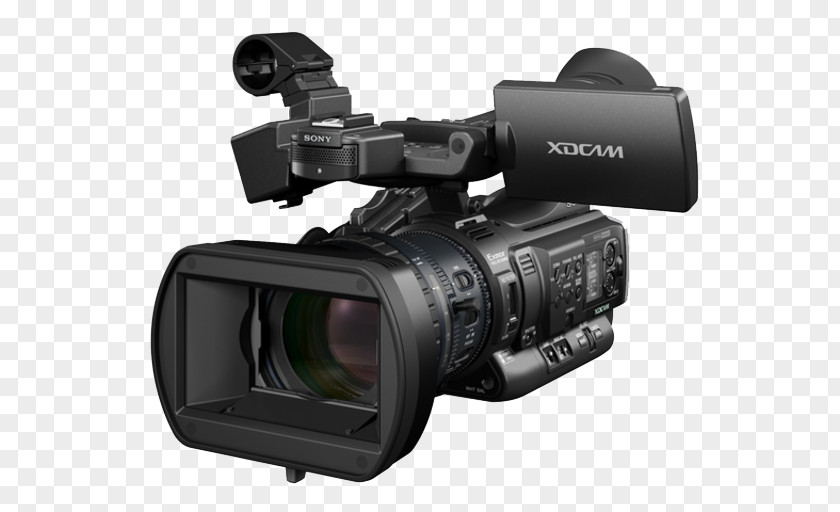Professional Video Camera Pic Sony PMW-EX1 XDCAM Camcorder PNG
