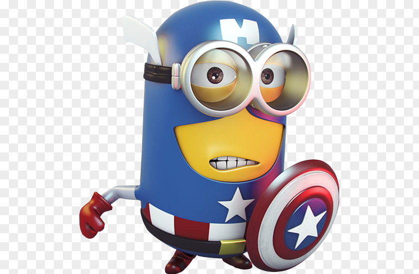 Captain America Despicable Me: Minion Rush Minions Image PNG