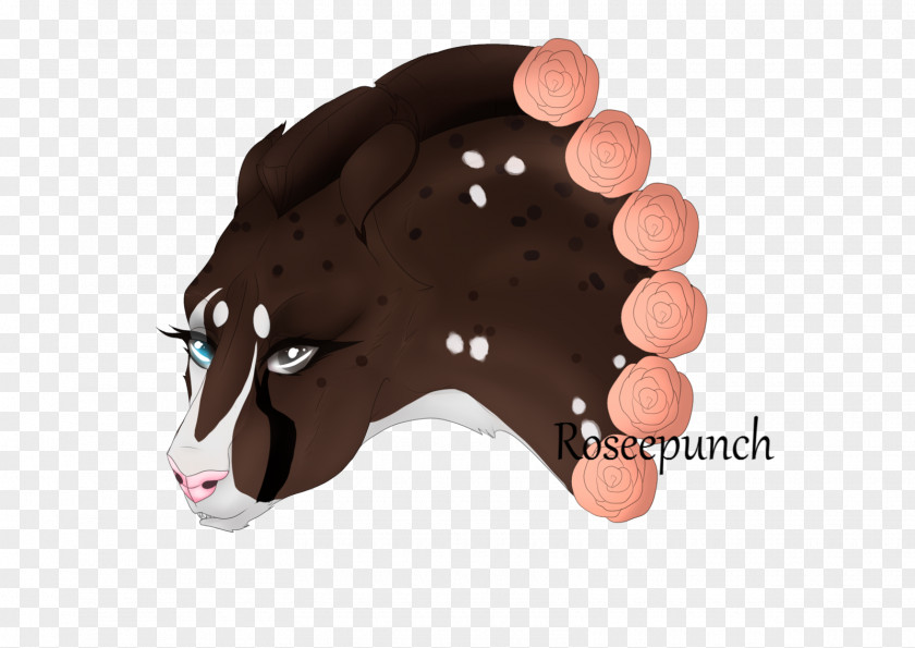 Chocolate Snout Cartoon Ear PNG