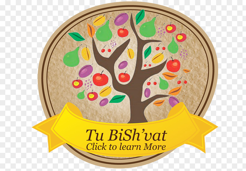 Judaism Tu B'Shevat BiShvat Seder Jewish Holiday PNG