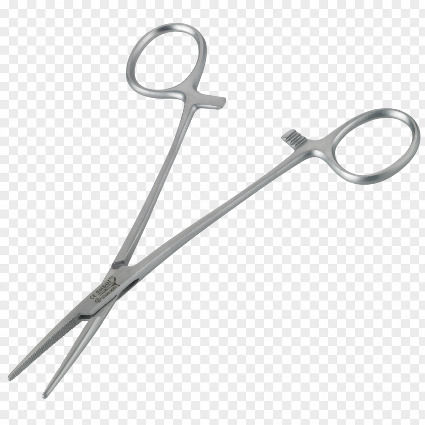 Mosq Forceps Hemostat Tweezers Surgery Scissors PNG