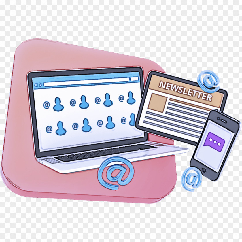 Office Equipment Technology Pink PNG