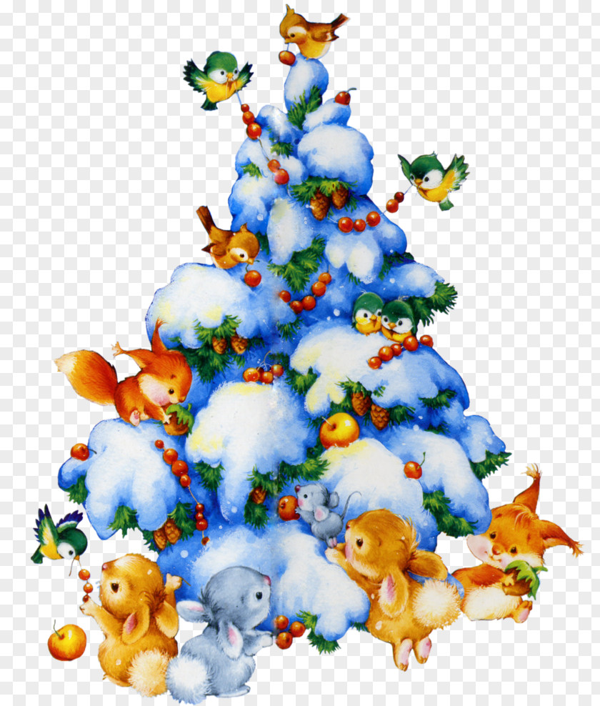 Christmas New Year Tree Holiday PNG