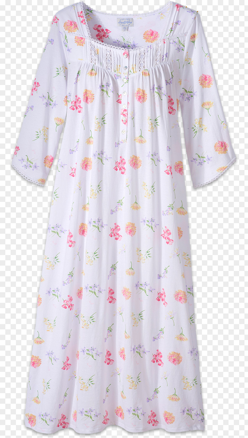 Dress Nightgown Nightshirt Cotton Clothing PNG