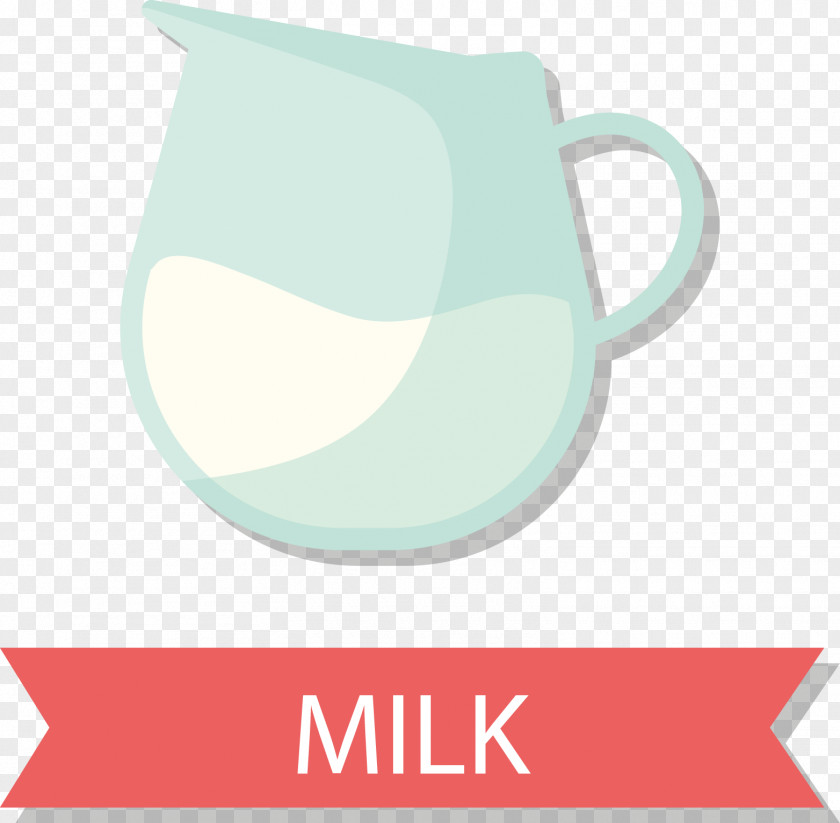 Fresh Milk Raw Material Vector Cows Coffee Cup PNG