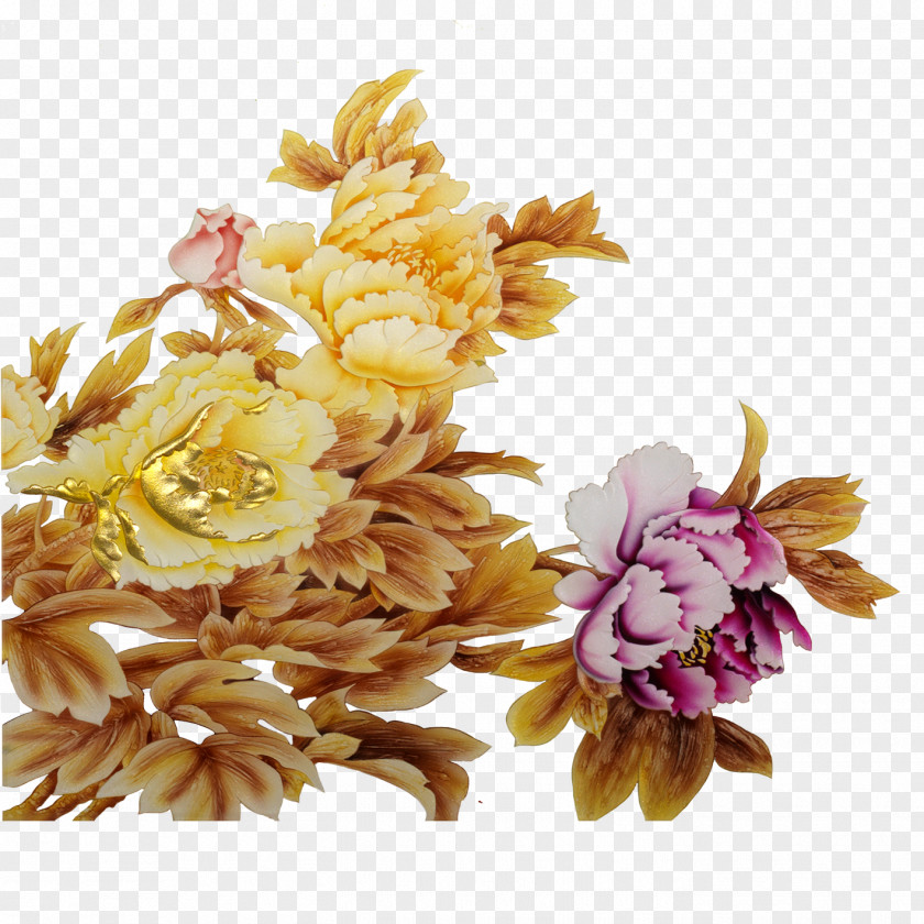 Peony Floral Design Flower Moutan PNG