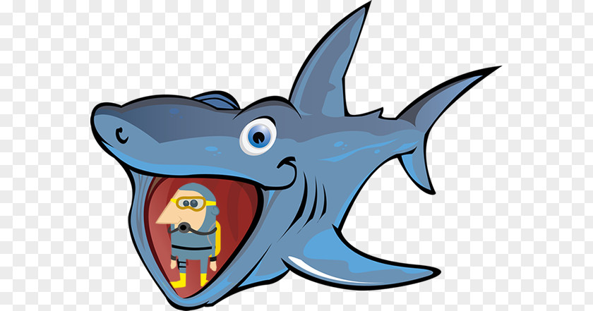 Shark Cartoon Clip Art PNG
