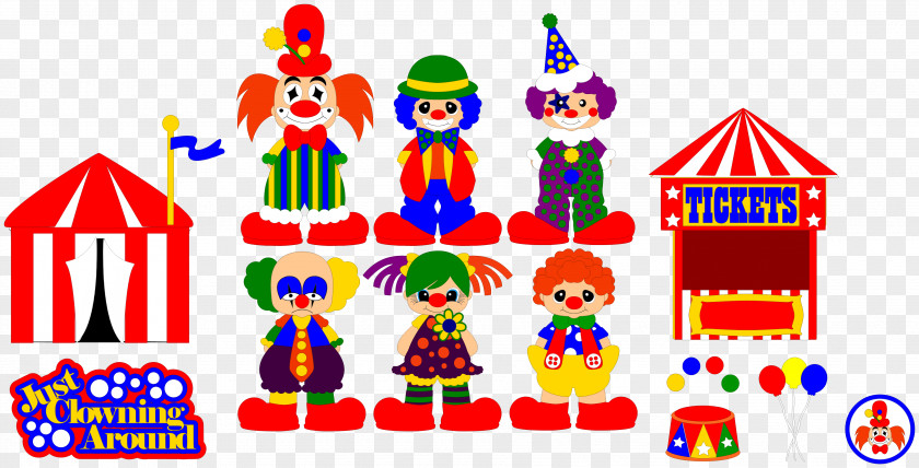 Clown Scrap Foundation Piecing Paper PNG