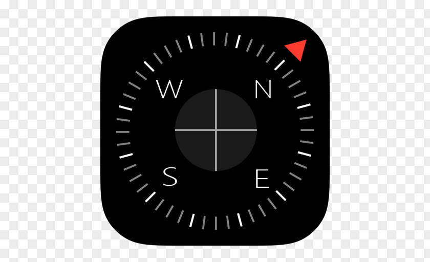 Compass Icon Threshold Aviation Quartz Clock IPhone PNG