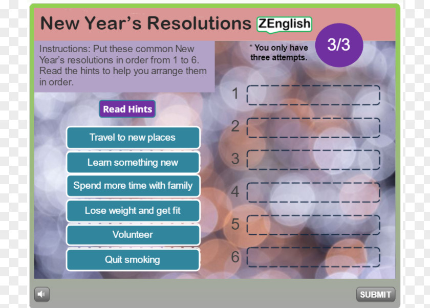 Ditch New Years Resolution Day Screenshot PNG