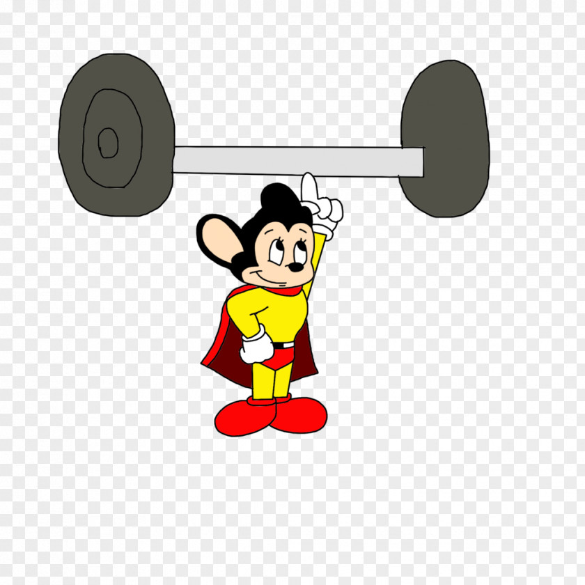 Dumbbell Mighty Mouse Olympic Weightlifting Weight Training Clip Art PNG