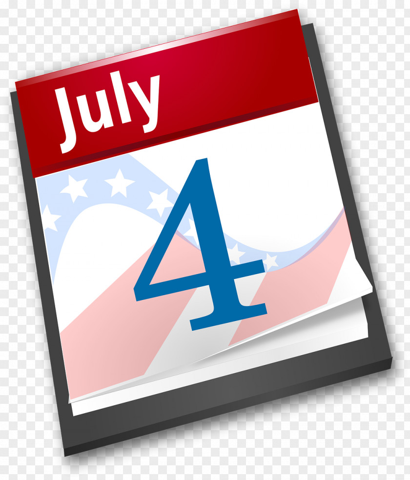 Independence Day July 4th United States Declaration Of Calendar Clip Art PNG