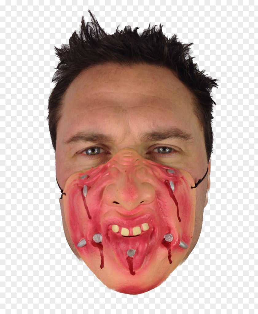 Mask Snout Face Nail Art PNG