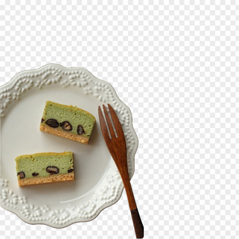 Matcha Red Bean Cheesecake Mitsumame Tea Cream PNG