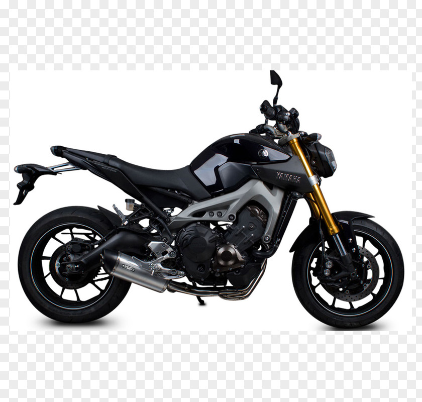 Motorcycle Exhaust System Yamaha Motor Company Tracer 900 FZ16 FZ-09 PNG