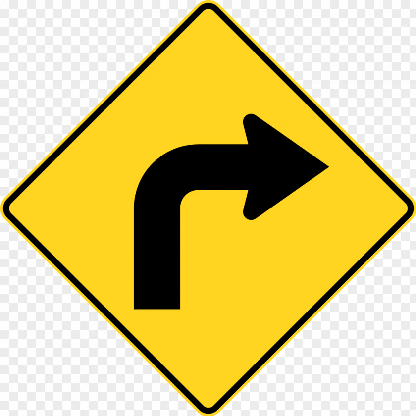 Turning Traffic Sign Warning Sharp Regulatory PNG