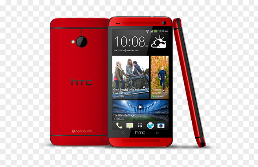 32 GBSilverUnlockedGSM HTC One M7 Red 32GB 4G LTE Android Phone Unlocked SmartphoneAndroid PNG