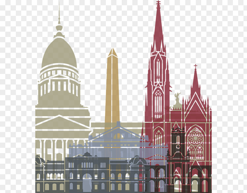 Buenos Aires Vector Graphics Painting Photography Illustration PNG