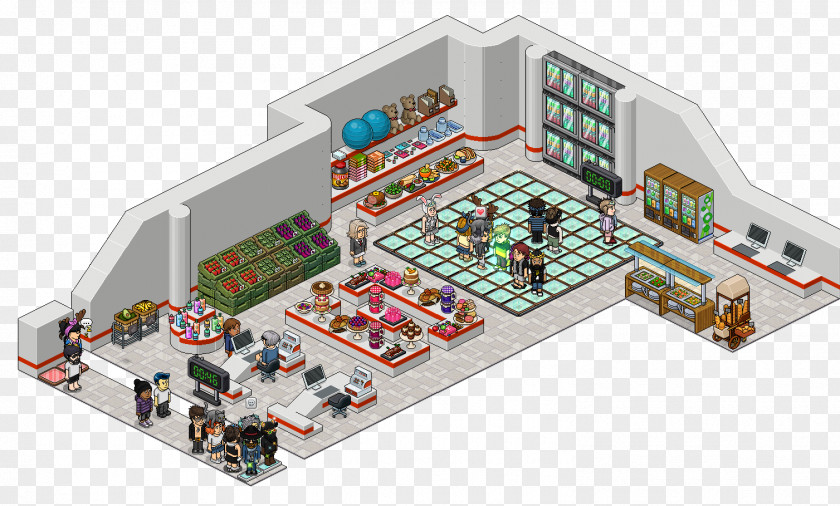 Habbo Game Social Network Luck Team PNG