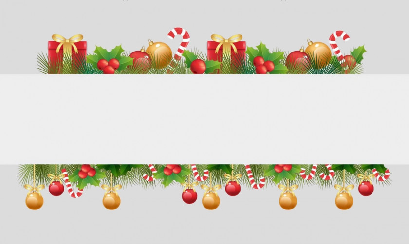 Inscriptions Christmas Ornament Ribbon Decoration PNG