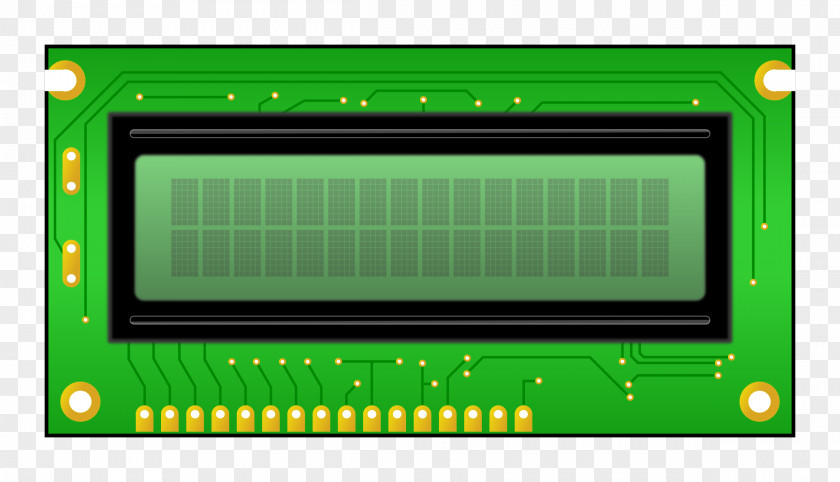 Lcd Liquid-crystal Display Computer Monitors Device Arduino Clip Art PNG