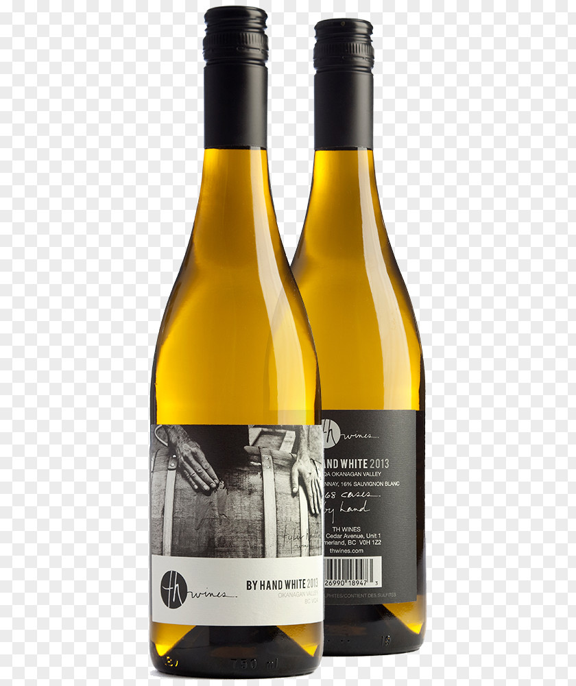 Wine White Glass Bottle Liqueur PNG