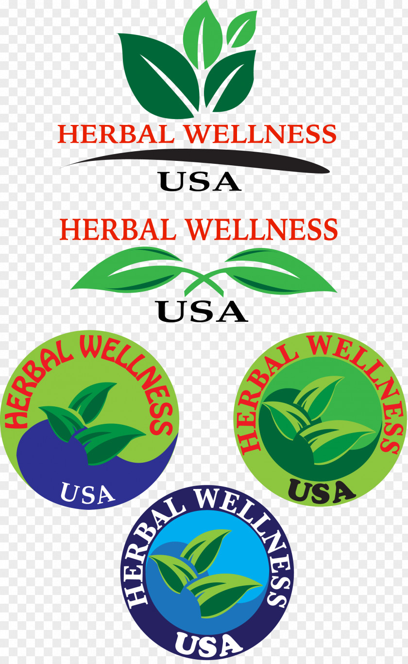 Herbal Logo Brand Font PNG