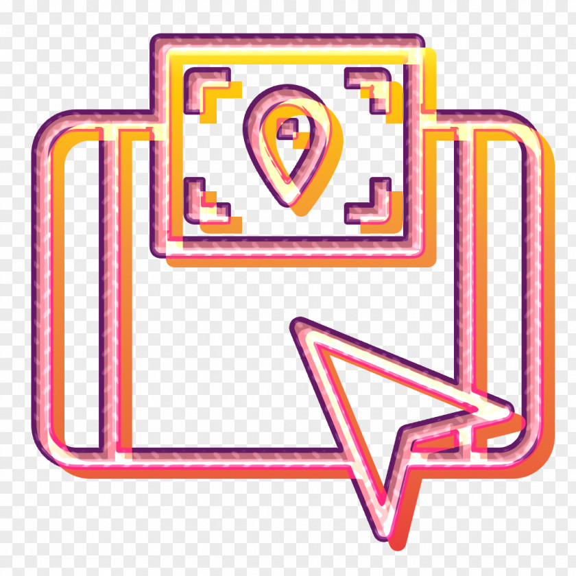 Mobile App Icon Gps Navigation And Maps PNG