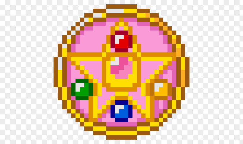 Sailor Moon Chibiusa Pixel Art PNG