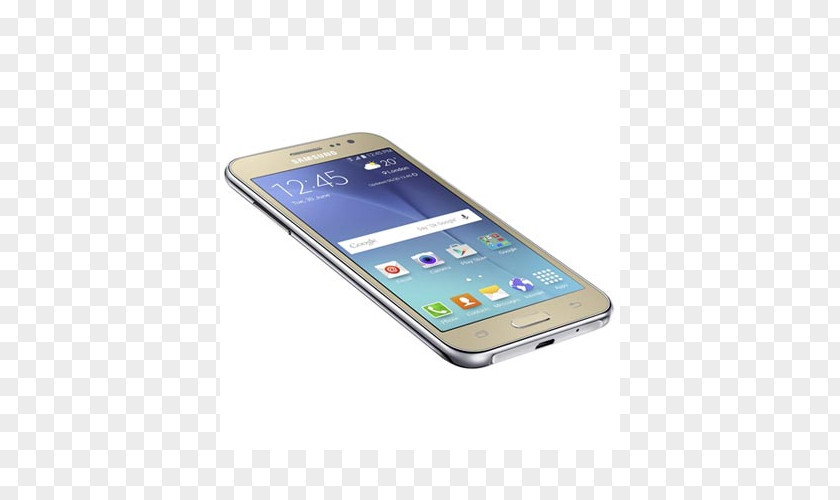 Samsung Galaxy J2 Prime Android Gold Front-facing Camera PNG