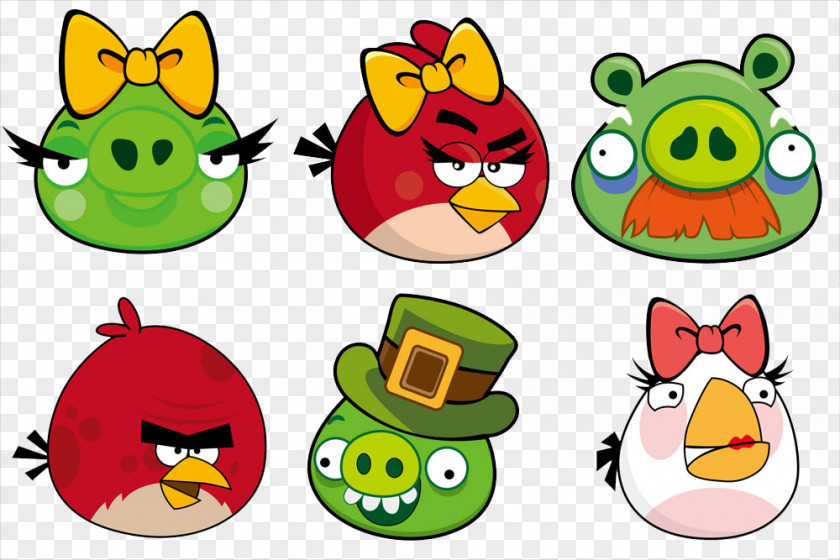 Angry Bird Birds Epic Illustration PNG