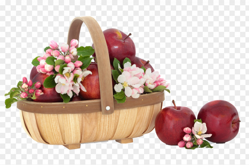 Basket Of Apples Nowruz Holiday Greetings New Year Message PNG